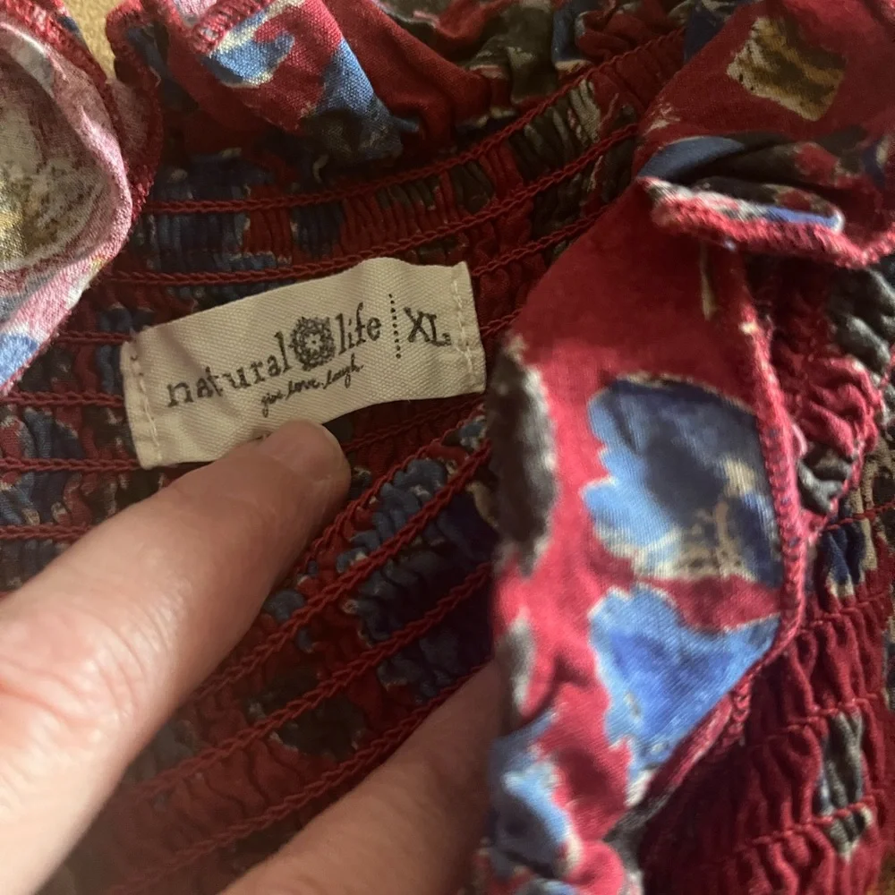 Natural Life Floral Jumpsuit Dress Lot - Mixed Floral Prints - Picture 9 of 12